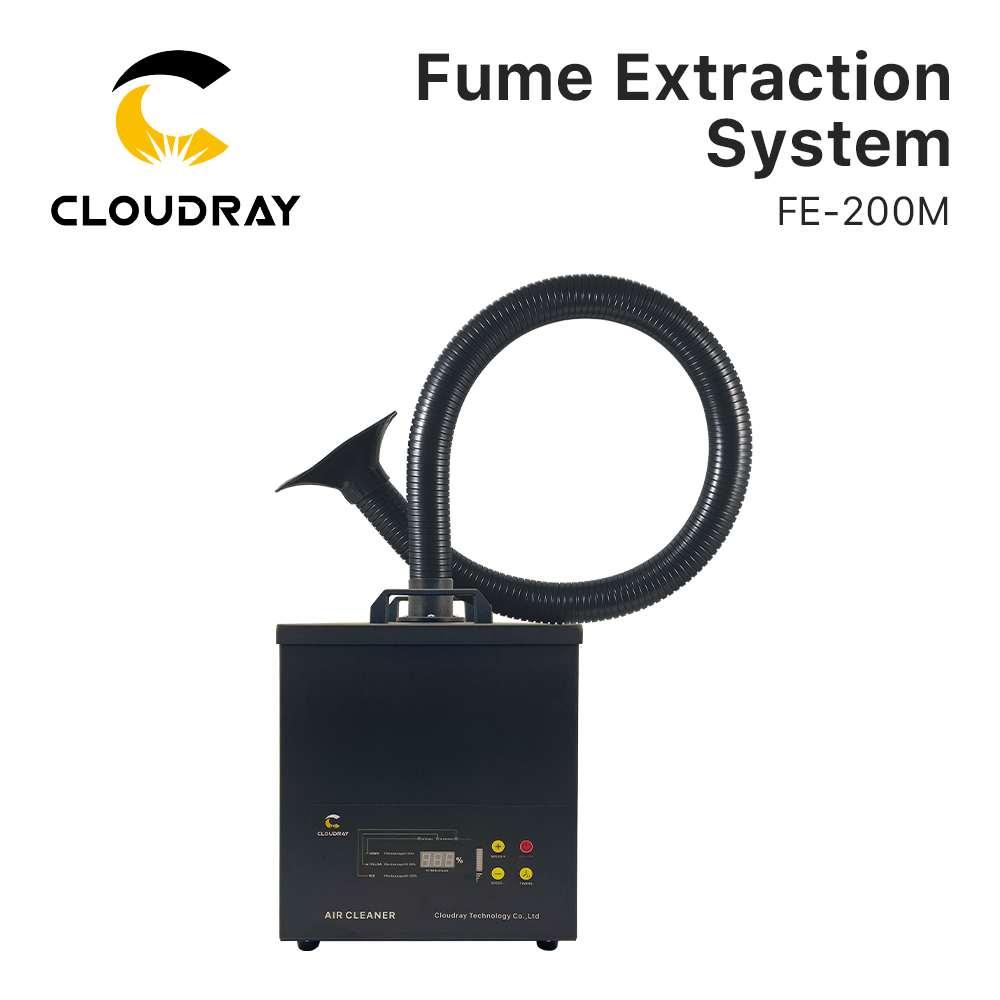 Laser Marking Machine - Система вытяжки дыма Cloudray FE-200M для