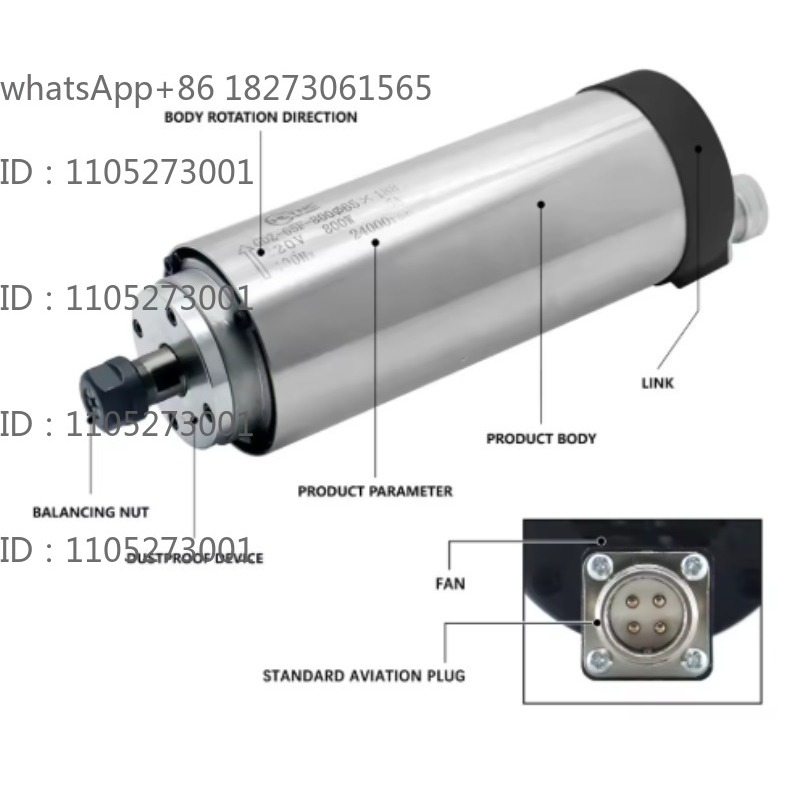 Круглый водяной шпиндельный дв – обзор и цена Cnc Spindle Motor
