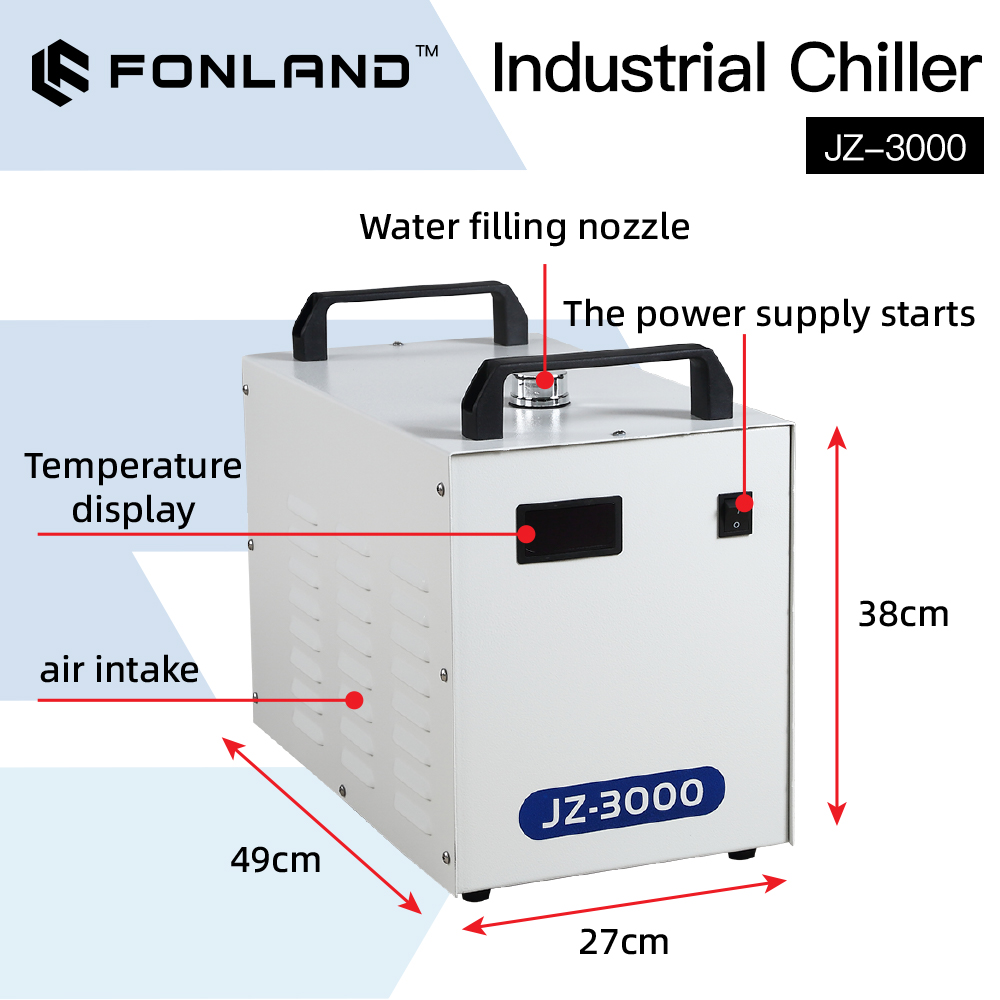 Промышленный водяной охладител – обзор и цена Laser Industrial Chiller